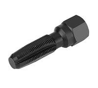 Eujgoov 5Pcs Spark Plug Tool, Carbon Steel Re-Thread Tap Set with Inserts for 14mm Spark Plugs Repair, Easy to Use for Mechanics and