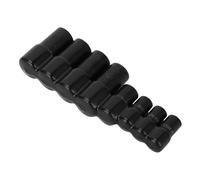 Eujgoov 70500 Tap Socket Set 1/4 3/8 Inch Drive Tap Socket Adapter with Storage Rack for Standard Taps Up to 1/2 Inch and Metric 12mm