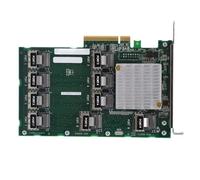 Eujgoov 9 Ports SAS -Controller Card for DL380 G9/G10, Efficient Data Transmission PCIE Expander Card with Simple Installation, for High -performance Computing Applications