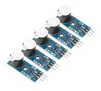 Eujgoov Active Buzzer Module Beeper Alarm 5pcs 3.3V to 5V 3 Wire 9012 Transistor Driven Internal Oscillation Easy Install for Microcontroller Electronic Toys Timers