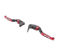 Eujgoov Adjustable Aluminum Alloy Motorcycle Brake Clutch Lever for CBR600RR 2007-2022, Robust Construction, Foldable Design, 2 X Brake Lever for Drivers