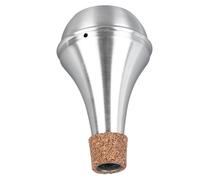 Eujgoov Aluminum Trumpet Mute Cup with Noise Reduction, Lightweight Practice Mute for Jazz Trumpet Players, Innovative Cork Design Prevents Resonance, Reduces Volume By 80%-90%, Portable