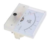 Eujgoov Analog Ammeter Pointer Current Meter, Ampere Tester Gauge, Lightweight Portable 85C1-A DC 0~5MA for Voltage Stabilizer Power Distribution Cabinet