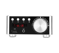 Eujgoov Audio Amplifier BT 5.0 Stereo Amplifier Board 50W X 2 Digital | Audio Amplifier BT 5.0 Stereo Amplifier Board 50W x 2 Digital Memory Card Player DC 9V 24V for Home Theater Desktop
