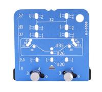 Eujgoov Cabinet Door Hinge Clamp Marking Template for 26/35mm Concealed Hinges Drill Positioner