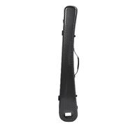 Eujgoov Carbon Fiber Bass Bow Case, Lightweight and Robust, Shock Absorbing Lining with Adjustable Shoulder Strap, Bass Bow Bag, Box, German French Style Hole