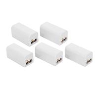 Eujgoov Copper Terminal Splitter Junction Connector Box 5Pcs Set with Detachable Insulating Cover for Ceiling Light Wiring Electric Meter Switch ABS Mystical/Fantasy Retardant Material 16KW High