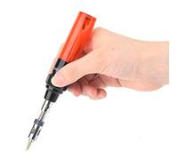 Eujgoov Cordless Butane Soldering Iron Pen, 1300°C Portable | Refillable 8ml Gas Mini Torch, 450°C Tip, 40-60 Min Runtime, for Circuit Board Repair
