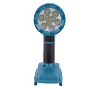 Eujgoov Cordless LED Work Light, 1000lm Brightness with 140 Degree Rotating Head, 2 Adjustable Levels for Workshop Camping Car Maintenance