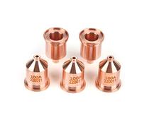 Eujgoov Cutter Nozzle Tips 5-Pack for Powermax1650, 100A Copper Consumables | Compatible with Powermax1650 Torch, Copper Construction, 0.9x0.6 Inch Size, 100A Working Current