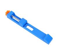 Eujgoov Cutting Machine Base Clamp Guide Rail Adjustable 145mm to 208mm Bidirectional Latch Design for 4 Inch Dustless Cutting Machine and Marble with ABS Plastic Lightweight