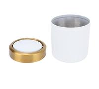 Eujgoov Desktop Trash Can, 304 Stainless Steel Countertop Waste Can with | Desktop Trash Can, 304 Stainless Steel Countertop Waste Can with Lid, Compact Flip Top Design, Easy Bag Replacement, for