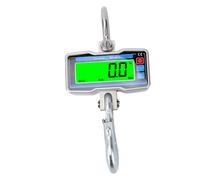 Eujgoov Digital Crane Scale 2000kg 4400lbs, Industrial Hanging Scale with 0.8 Inch 5 Digit LCD Display Unit Switching Data Hold Tare Zero Reset Function, for Construction Farms Fishing