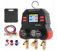 Eujgoov Digital Manifold Gauge HVAC R32 R134a R410a with 3 Hoses