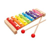 Eujgoov Educational Wood Xylophone Education Tool Spark Creativity with 2 Mallets Wood Interactive Learning Toy for Music Lessons Playdates Picnics