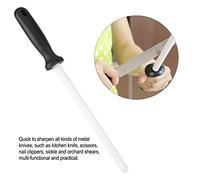 Eujgoov Efficient Ceramic Sharpening Rod Stick Knife Scissors Tool Kitchen, Coarse and Fine Sharpening, Stable Connection, Multifunctional Efficiency, Ceramic Stick Sharpener Stone Tool