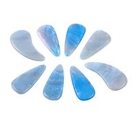 Eujgoov Finger Picks, Reusable Silicone Polymer, Strong Lightweight Easy to Play, Good Helper, Defend Fingers Well, Comfortable Wearing, Say Goodbye to Discomfort, (Cloud Color)