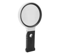 Eujgoov Folding Handheld Magnifier 3.5x 25x with 4 Modes and 110mm Lens for Reading and Repair Tasks
