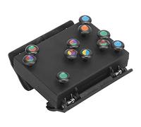 Eujgoov Guitar Aid Chord Trainer Practice Assistant 30 Kinds Pressing Methods 6 Colors Play Common Extended Chords Universal with 6 Color-Coded Chords for Beginners to Learn