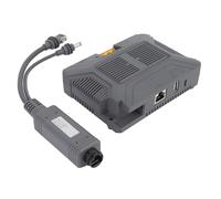 Eujgoov High Performance PoE Injector, High Speed Connection, Safety Design, Easy Installation, Flexible Device Connection, 5 in 1 PoE Injector GigE Passive with Splitter for Mini