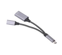 Eujgoov High -speed USB C to USB3.0 OTG Adapter Light Design for Computer Telephone Tablet