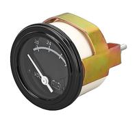 Eujgoov Highly Accurate Analog Voltmeter Analogue Panel Meter Round Generator Voltage Car Boat 3015235 with Transparent Cover, ABS and Stainless Steel, Ideal for Generators, for