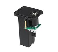 Eujgoov Highly Quality Acoustic Guitar Pickup System with Resonance Technology, Built in Preamp, LED Screen, Durable Black Plastic and Metal Components