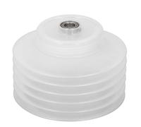 Eujgoov Hole Saw Dust Collector Bowl Drill Dust Cover Drill Bowl with Transparent Rubber Design for Electric Hammer Impact Recessed Lighting Installation (85mm)