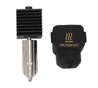 Eujgoov Hot End for A 1 Mini Stainless Steel Nozzle 3D Printer Hotend Magnetic Installation Filament 1.75mm Compatible with A Mini (0.8mm)