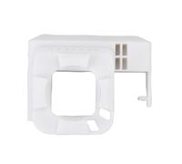 Eujgoov Hotend Cooling Fan Duct Replacements 360 Degree Cooling Fan Duct for Bamboo Lab P1S P1P X1E 3D Printer Print Head White