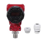 Eujgoov Industrial Digital Pressure Gauge Digital Pressure Transmitter Sensor Explosion Proof 0.2% FS Accuracy 4-20mA Output IP65 LCD Display with Reverse Polarity Overvoltage (0-1.6MPa 4-20ma)