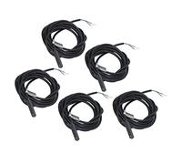 Eujgoov Magnetic Sensor 5Pcs, 2 Wire Normally Open Approach Switch Abs with Power Supply Voltage AC DC 5-240V, Output Current 100mA