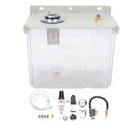 Eujgoov Metal Coolant Sprayer System 3L Tank Capacity Solenoid Valve Pump CNC Lathe Milling Machine Tool Lubrication with Flexible Hose