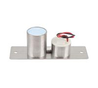 Eujgoov Mini Electric Screw/Fastener Lock, Stainless Steel Embedded Mortise Lock with Anti Tamper Magnetic Design, 12mm Screw/Fastener for Fire and Metal Doors