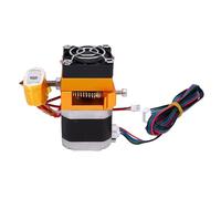Eujgoov MK8 Extruder Hotend Kit Brass Aluminum Alloy 3D Printer Nozzle 1.75/0.4mm 12V 40W Right Feed