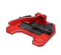 Eujgoov Model Making Miter Cutter Angle Cutting Station with 45-90 Degree Fan Baffle and Positioning Lines for Plastic Parts Rods and Sheets