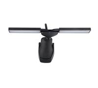 Eujgoov Music Stand Light Adjustable Brightness LED Clip On Lamp USB Battery Operated Flexible Neck for Piano and Reading