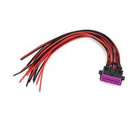 Eujgoov OBD2 16Pin Male to Female Cable Adapter, ABS Plastic, Flexible Design, High-Speed Data Transmission, Diagnostic Tool Extension for Automotive Mechanics