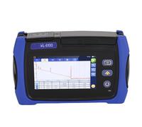 Eujgoov OTDR Optical Fiber Tester, Optical Time Domain Reflectometer with Post Processing Software, One Click Measurement, and Real Time Mode