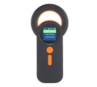 Eujgoov Pet Microchip Scanner, Wireless 2.4G USB Animal Chip Reader with 1.44 Inch TFT Screen, Supports EMID FDX B, Ideal for Dog and Cat Identification