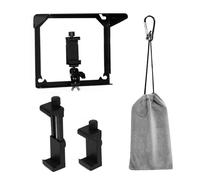 Eujgoov Phone Fence Mount Sunshade Alloy Steel Camera Fence Mount with Dual Lock System 90° Adjustable Compatible with IOS Fit for Start Cameras