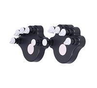 Eujgoov Piano Finger Trainers, Support Practice Alone, Easy to Use, Non-slip, Scene Training for Beginners with 5-finger Spacing, for Hand Stability (Black)