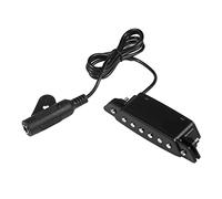 Eujgoov Pickup with 6.35mm Jack Guitar Sound Hole, Dynamic Tone, Balanced Output, No Drilling, Plug and Play, for Folk Acoustic Guitar Soundhole Coil Pick Up Acoustic Magnetic Folk Pickups