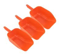 Eujgoov Portable Plastic Feed Scoop 3pcs Multifunctional Feed Shovel Set, Convenient Feeding Tool for Livestock Bins