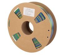 Eujgoov Premium 1KG 1.75mm PLA 3D Printer Filament with 3 Colors High Strength for Crafts and Decor, Featuring ±0.02mm Dimensional Accuracy