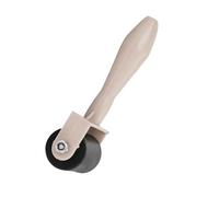 Eujgoov Printmaking Brayer Roller, Rubber Ink Roller for Wallpapers Stamping Gluing, 3.5cm Wide Smooth Surface with Strong Hiding Power, Ideal for Artists and Printmaking Projects (Silver)