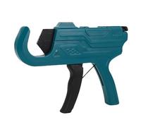 Eujgoov PVC Pipe Cutter, Ratchet Single Hand Operated Plastic Pipes Cutter for PVC PPR PEX Hoses, with Ergonomic Non Slip Handle and Double Cutting Tip Design, 1 5/8in 42mm