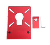 Eujgoov Router Guide Rail Adapter Router Track Adapter Aluminum Alloy Center Cutting Line Indicator Rail Stop Adjustment Wrench for Track Saw Guide Rails