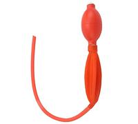 Eujgoov Rubber Squeeze Bulb Syringe Ball Explosion Proof Pressurized Laboratory Suction Ball with Thickened Air Sac Net Rope for Lab Equipment Refilling