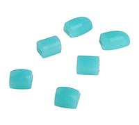 Eujgoov Saxophone Key Risers, 6Pcs Silicone Finger Pad for Saxophone Thumb Rest, Comfortable Cushion Guard Gel Palm Pads for Wind Instruments Players (Blue)